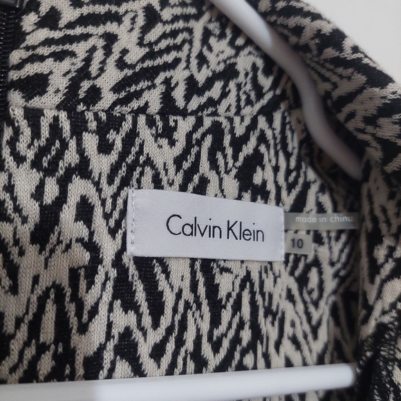 NWT Calvin Klein Designer Minimalist  Midi Dress Size 10 Church Workwear - Picture 7 of 10